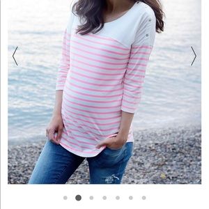 Seraphine nursing/maternity shirt